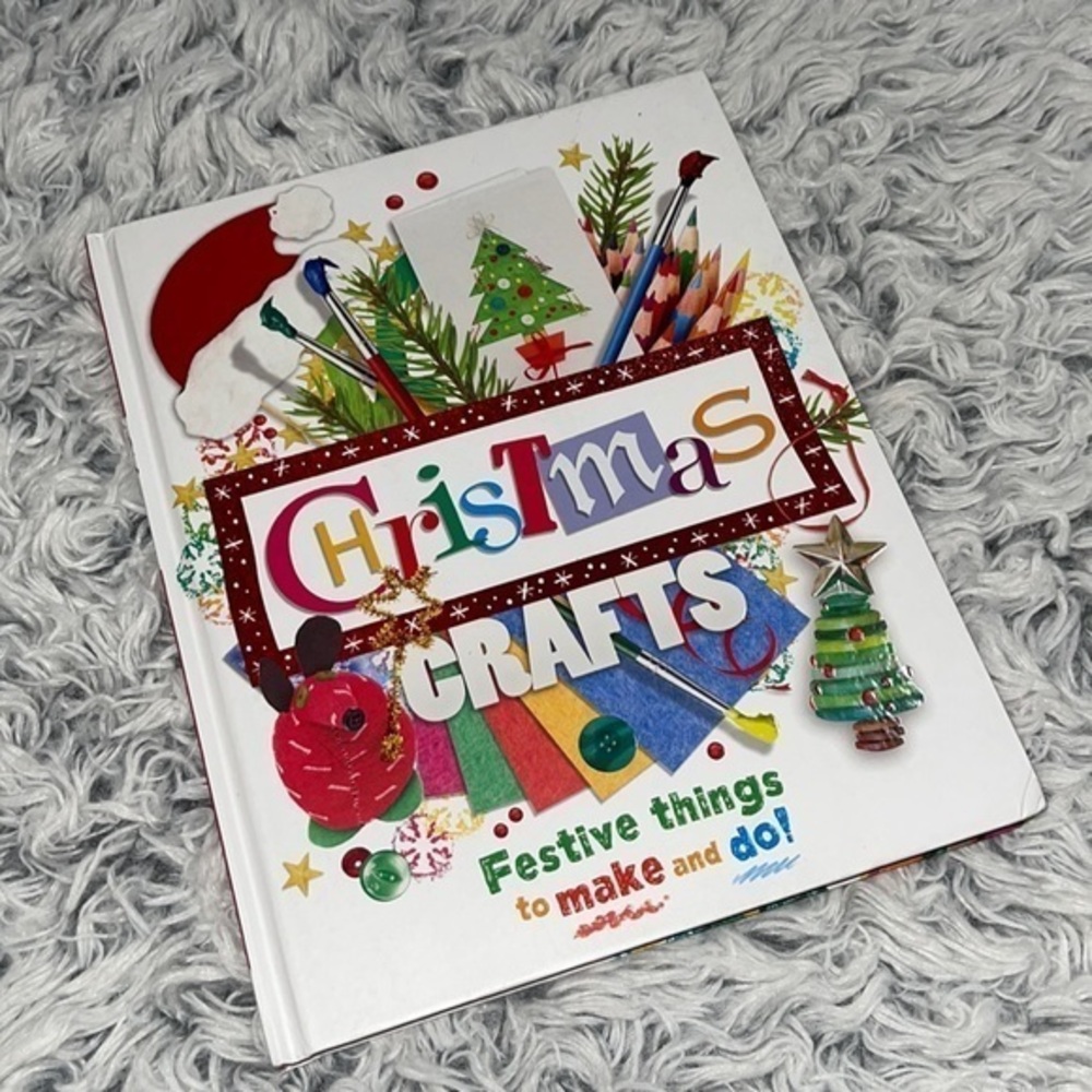 Christmas Craft Hardback Book w/ templates